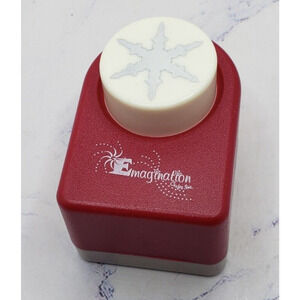 Emagination Crafts Inc Snowflake Paper Press Punch for Crafts Scrapbooking
